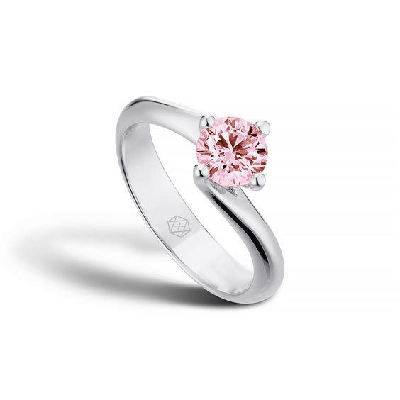 Ringe X-Diamond Dame SILVER in Silber Diamante Lab Grown 0.20 Ct AGAN009RS - AGAN009RS